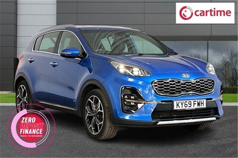 Blue Used 2019 Kia Sportage GT-Line SUV | £12,990 (Fair price) - Image 1/3
