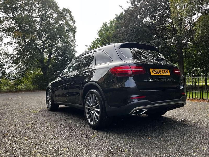 Used Mercedes GLC250 AMG line 2018 Black SUV