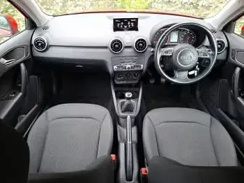 Used Audi A1 Design 95 HP (69 kW) 2017 Red Hatchback