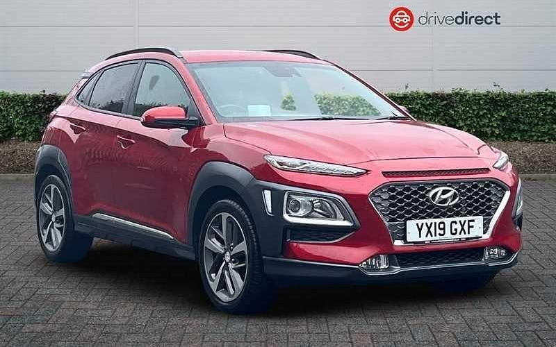 Red Used 2019 Hyundai Kona Premium SE SUV | £10,795 (A bit pricey) - Image 1/4