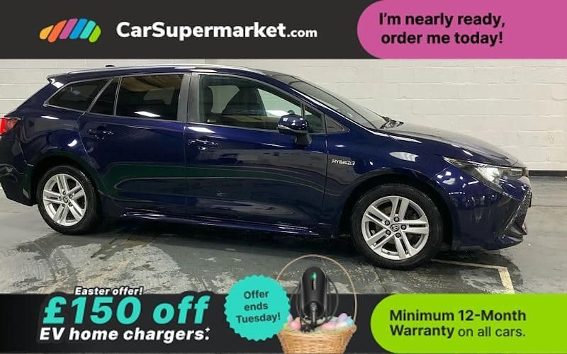 Used Toyota Corolla 122 HP (89 kW) 2021 Blue Estate