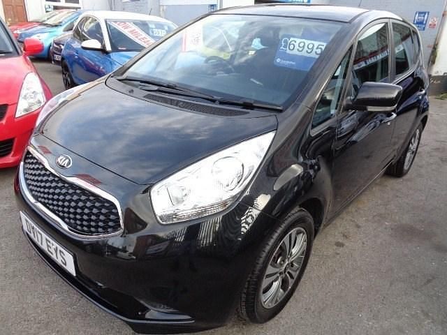 Black Used 2017 Kia Venga 2 Hatchback | £6,995 (Fair price) - Image 1/4