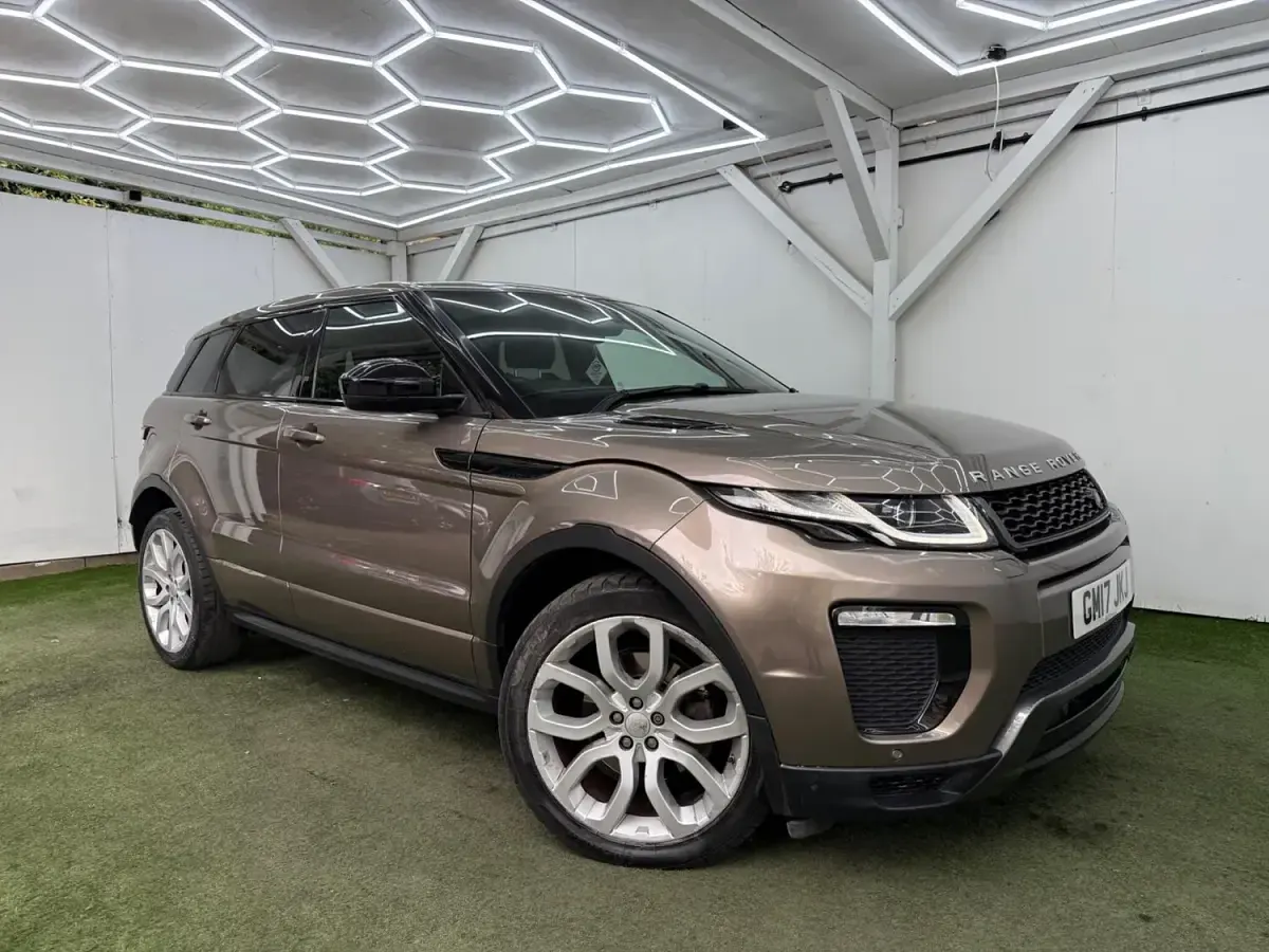Used Land Rover Range Rover evoque HSE Dynamic 2017 Brown Estate