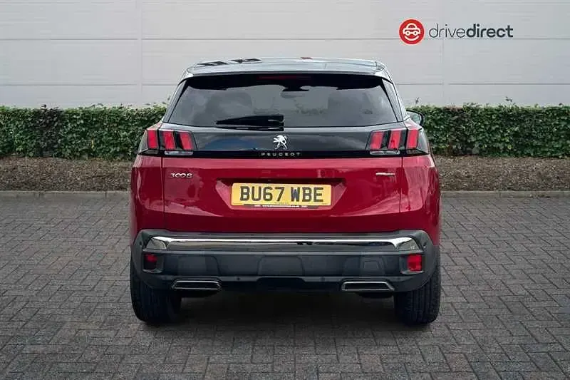 Used Peugeot 3008 GT-line 120 HP (88 kW) 2017 Red SUV