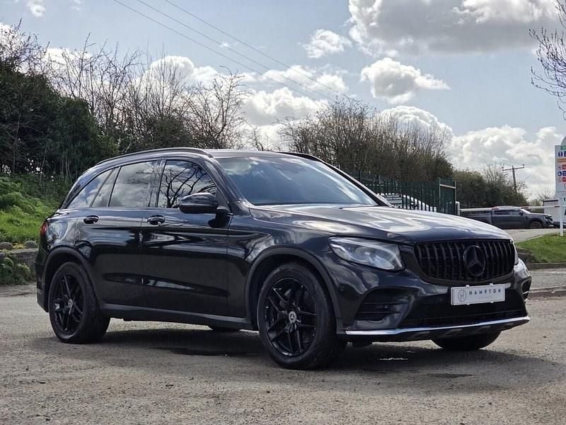 Used Mercedes GLC220 AMG line 170 HP (125 kW) 2016 Black Estate