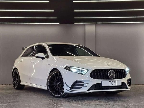 White Used 2018 Mercedes A200 AMG Line Premium Plus Hatchback | £17,500 (A bit pricey) - Image 1/1