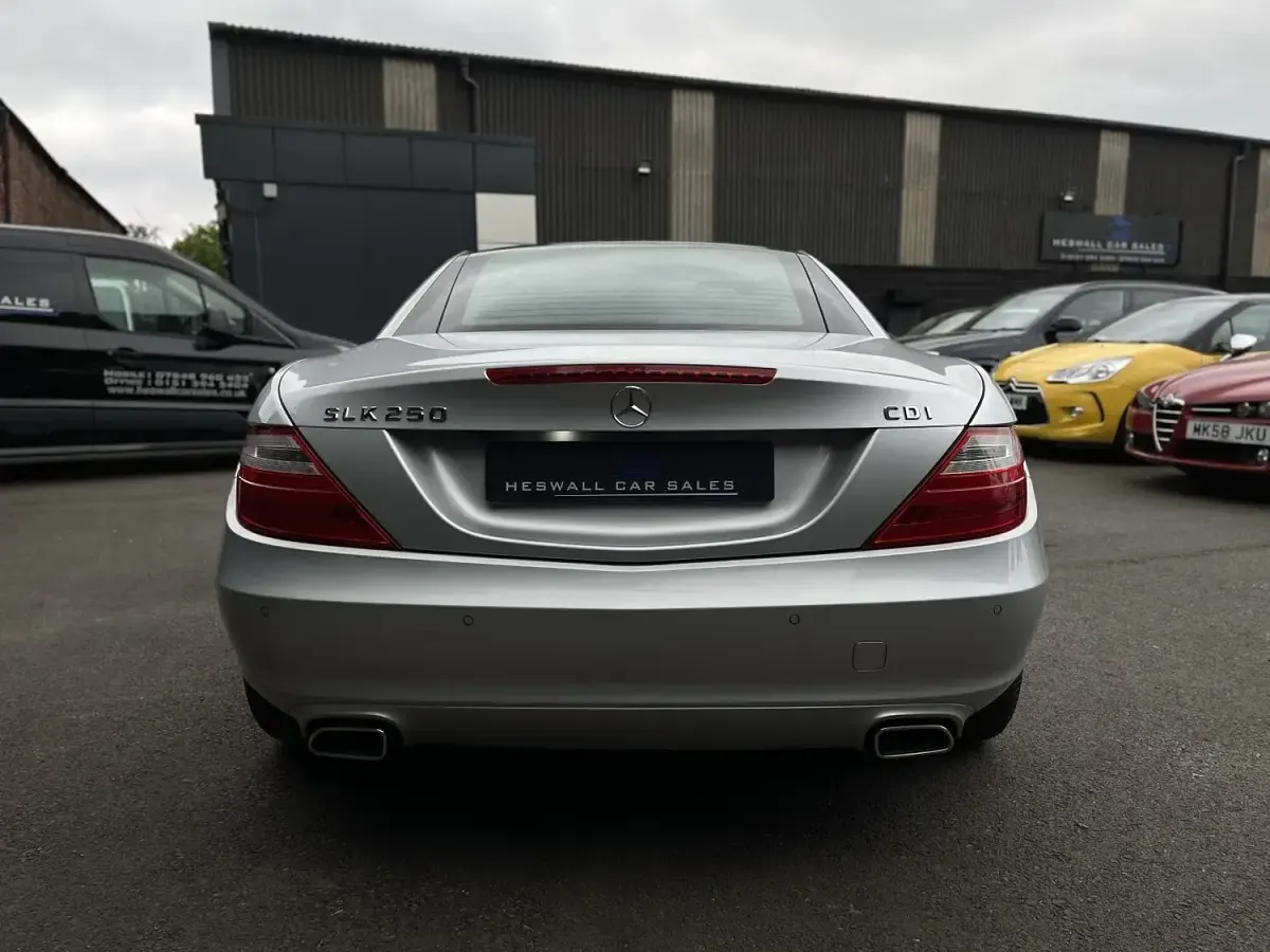 Used Mercedes SLK250 2014 Silver Cabriolet