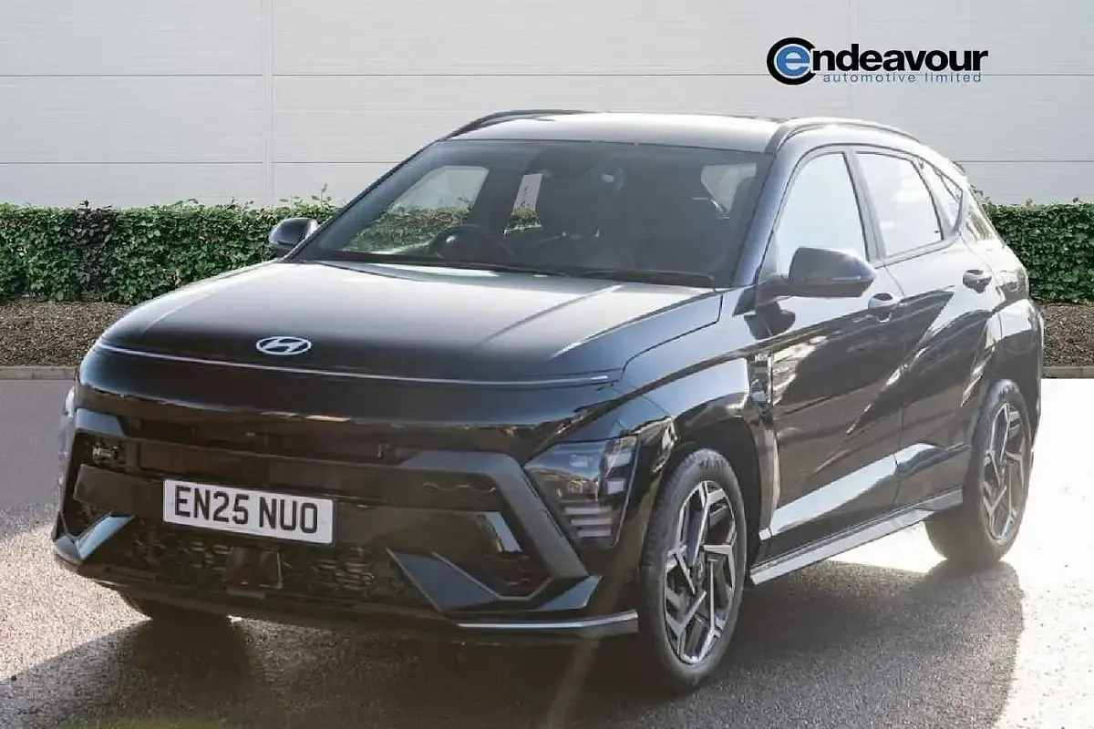 Used Hyundai Kona N Line 136 HP (100 kW) 2025 Black SUV