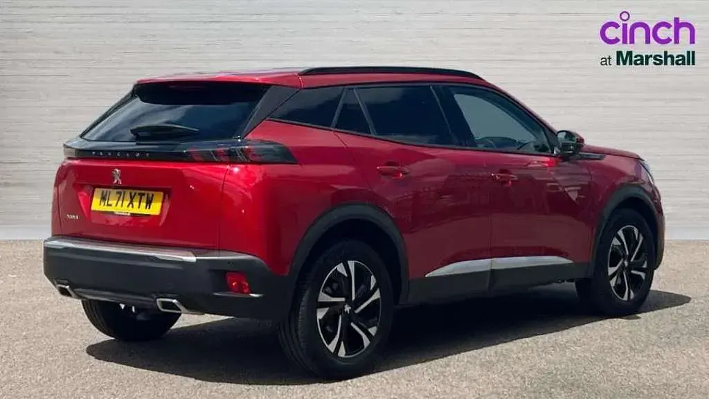 Used Peugeot 2008 Allure Premium 131 HP (96 kW) 2021 Red SUV