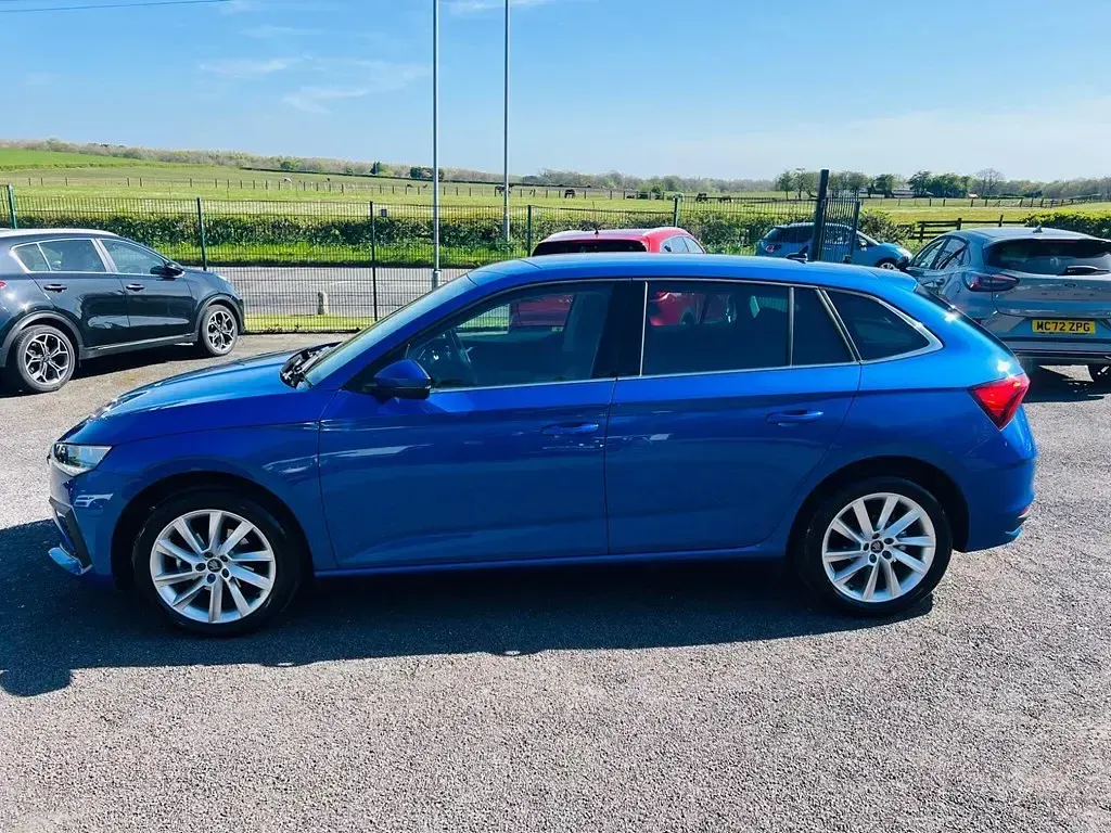 Used Skoda Scala SE L 150 HP (110 kW) 2025 Blue Hatchback