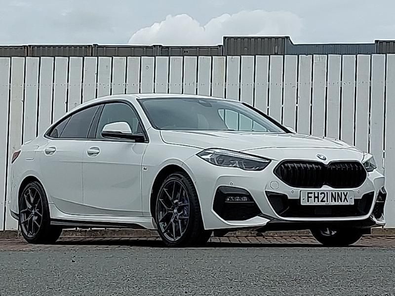White Used 2021 BMW 218 M Sport Sedan | £18,998 (Fair price) - Image 1/4
