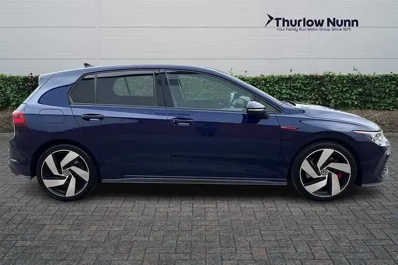 Used VW Golf VII GTI 245 HP (180 kW) 2021 Blue Hatchback