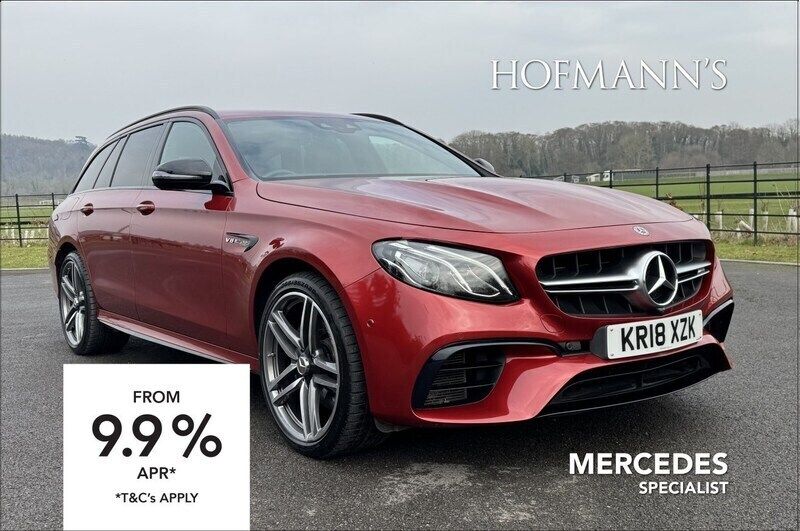 Red Used 2018 Mercedes E63 AMG AMG Estate | £38,900 (Super price) - Image 1/4
