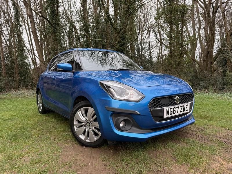Used Suzuki Swift SZ5 2018 Blue Hatchback
