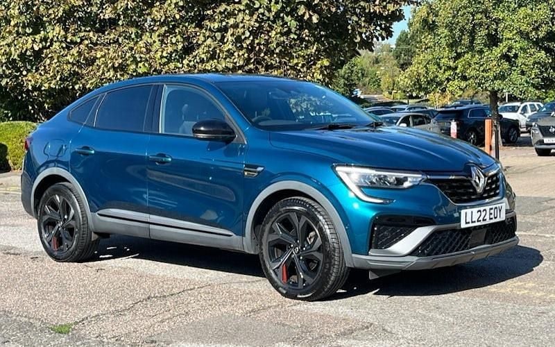 Metallic zanzibar blue Used 2021 Renault Arkana R.S. SUV | £16,708 (Fair price) - Image 1/4