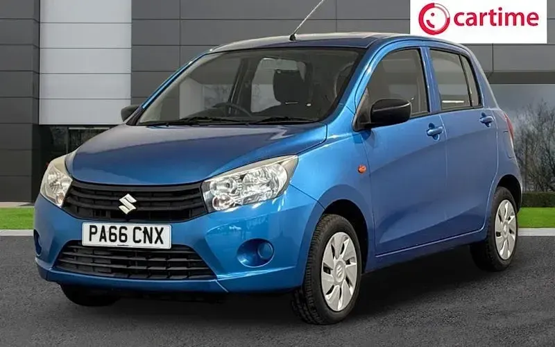 Used Suzuki Celerio 68 HP (50 kW) 2017 Blue Hatchback