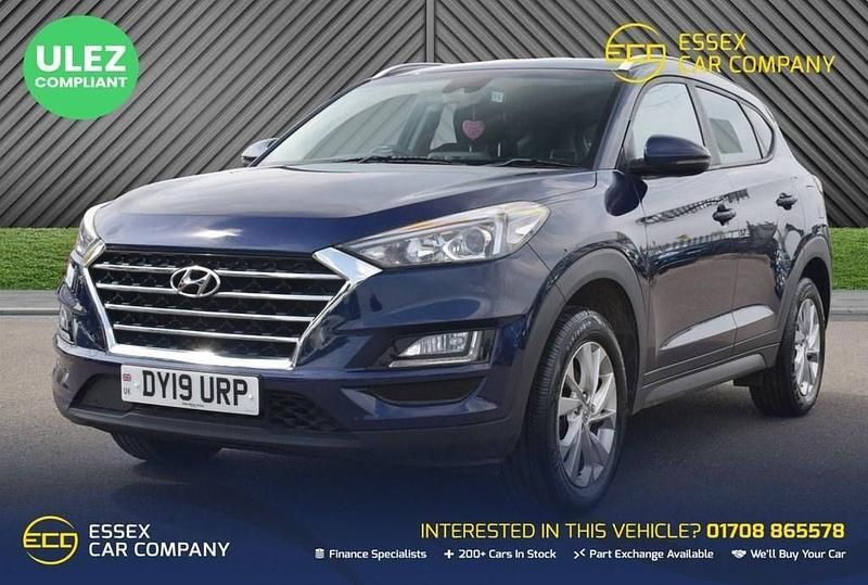 Blue Used 2019 Hyundai Tucson SE SUV | £11,495 (Fair price) - Image 1/4