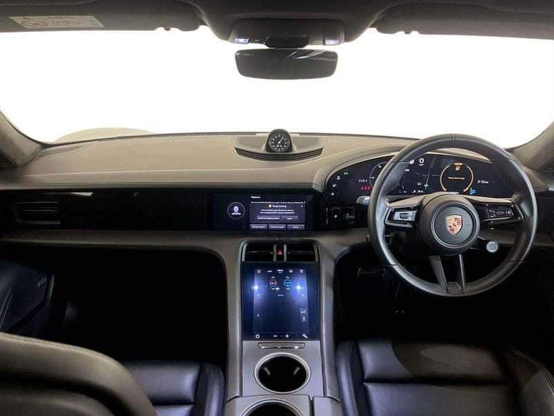 Used Porsche Taycan Performance Package 500 kW (680 HP) 2020 White Sedan