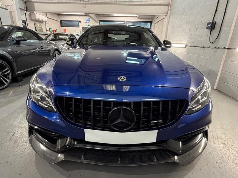 Used Mercedes C63 AMG Premium 2017 Blue Coupe