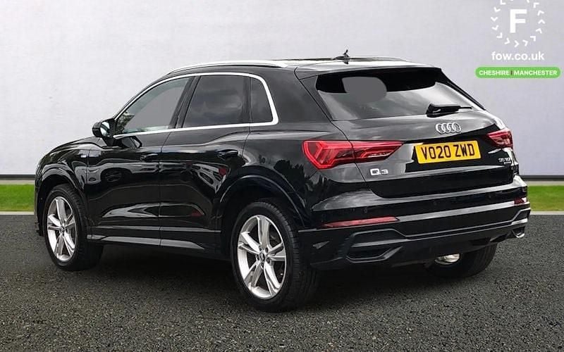 Usado Audi Q3 S-Line 150 CV (110 kW) 2020 Negro SUV