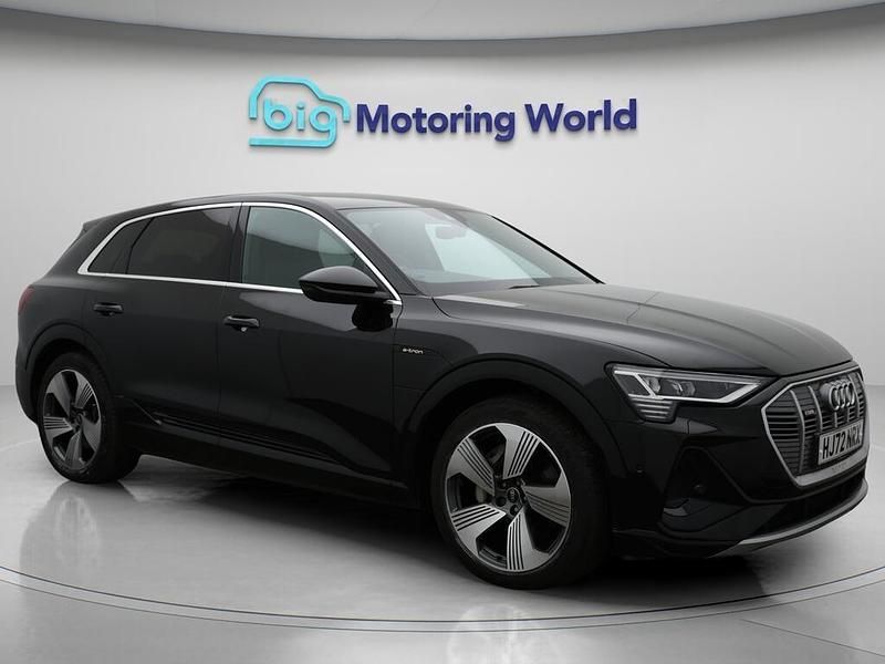 Black Used 2022 Audi e-tron S-Line SUV | £24,200 (Fair price) - Image 1/4