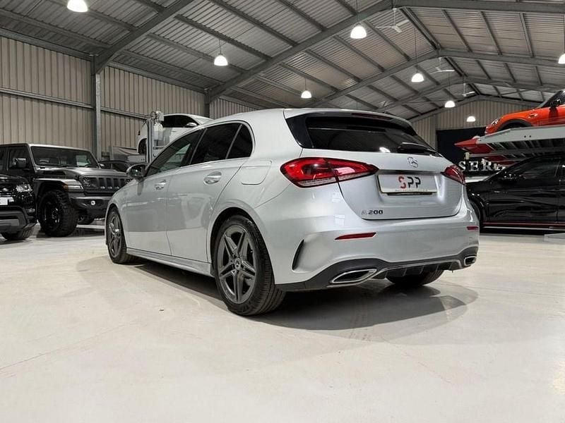 Used Mercedes A200 AMG line 163 HP (119 kW) 2020 Silver Hatchback