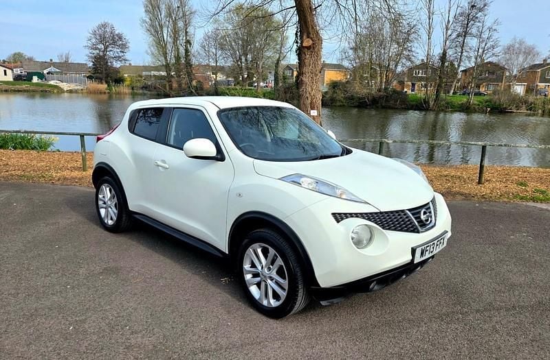 Used Nissan Juke Acenta 117 HP (86 kW) 2013 White SUV