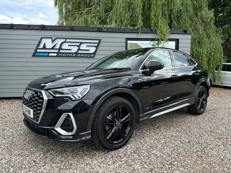 Black Used 2020 Audi Q3 Sportback S-Line SUV | £18,495 (Fair price) - Image 1/4