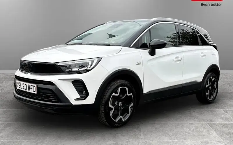 Used Vauxhall Crossland Ultimate 131 HP (96 kW) 2023 White SUV
