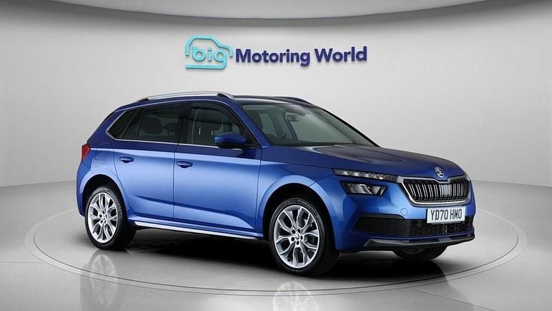 Used Skoda Kamiq SE L 150 HP (110 kW) 2020 Blue SUV
