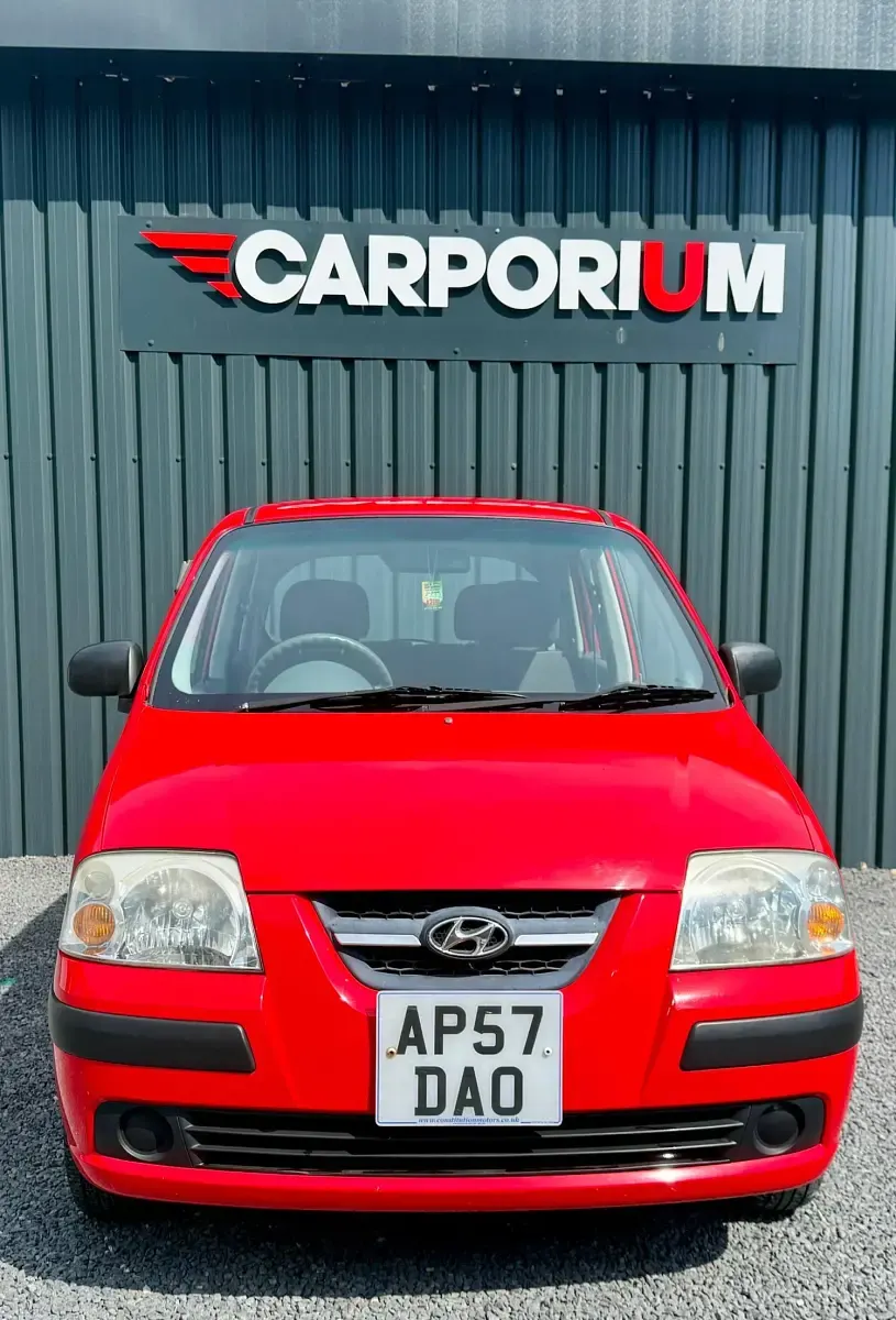 Used Hyundai Atos 59 HP (43 kW) 2007 Red Hatchback