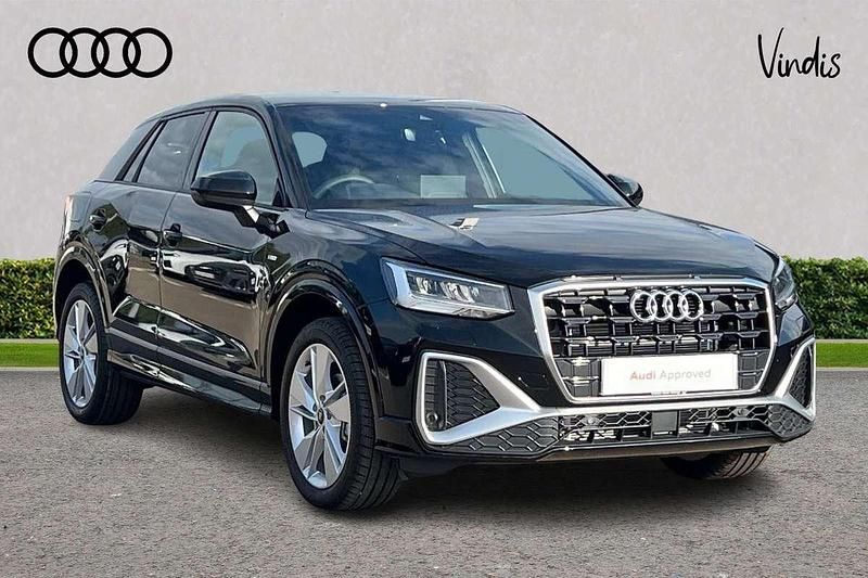 Black Used 2025 Audi Q2 S-Line SUV | £29,106 (A bit pricey) - Image 1/3
