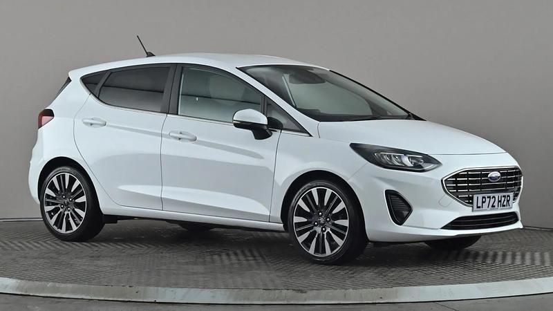 Used Ford Fiesta Titanium X 125 HP (91 kW) 2022 White Hatchback