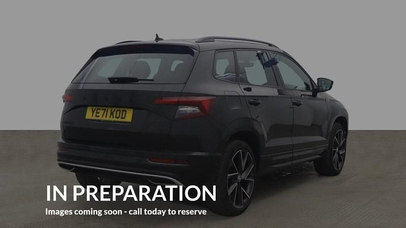 Used Skoda Karoq SportLine 150 HP (110 kW) 2022 Black SUV