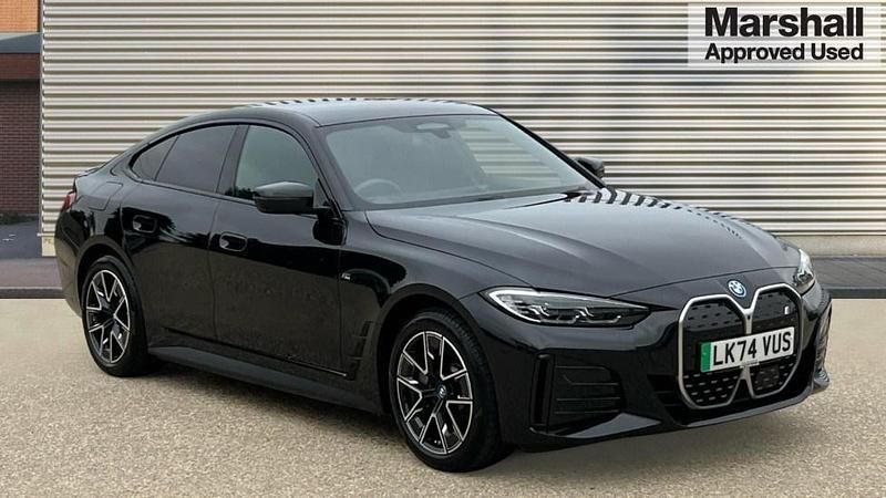 Black Used 2024 BMW i4 M Sport Sedan | £37,995 (Fair price) - Image 1/4