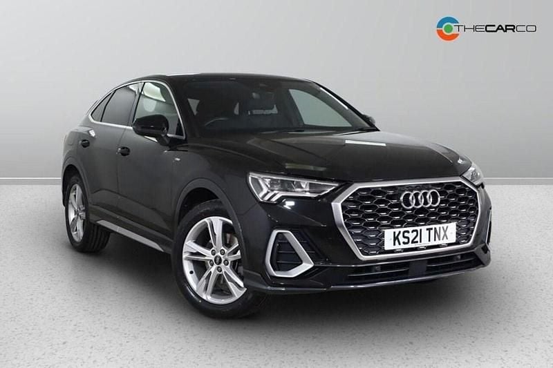 Black Used 2021 Audi Q3 Sportback S-Line SUV | £25,475 (Good price) - Image 1/1