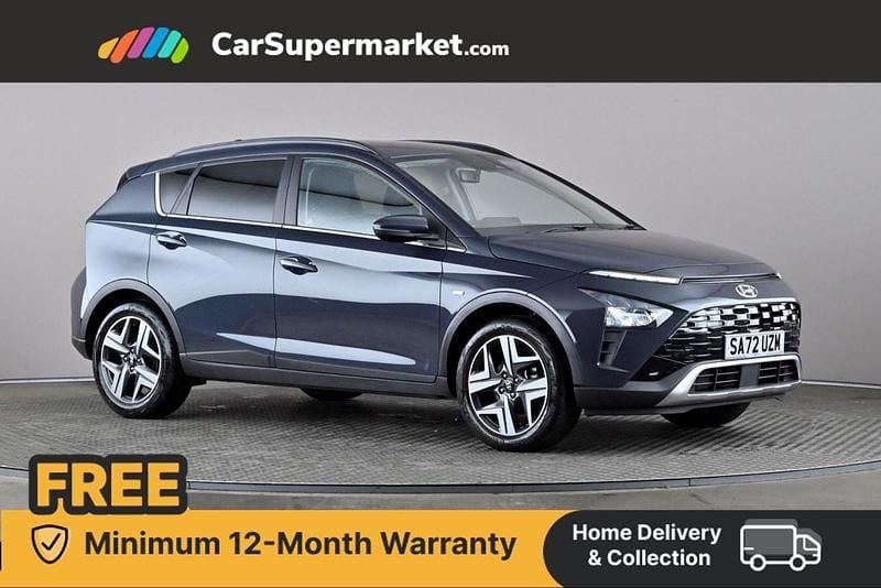 Grey Used 2022 Hyundai Bayon Premium SUV | £14,497 (Fair price) - Image 1/4