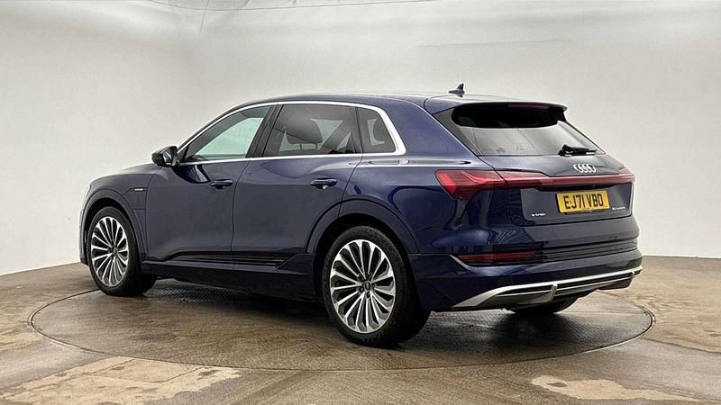 Used Audi e-tron S-Line 230 kW (313 HP) 2021 Blue SUV