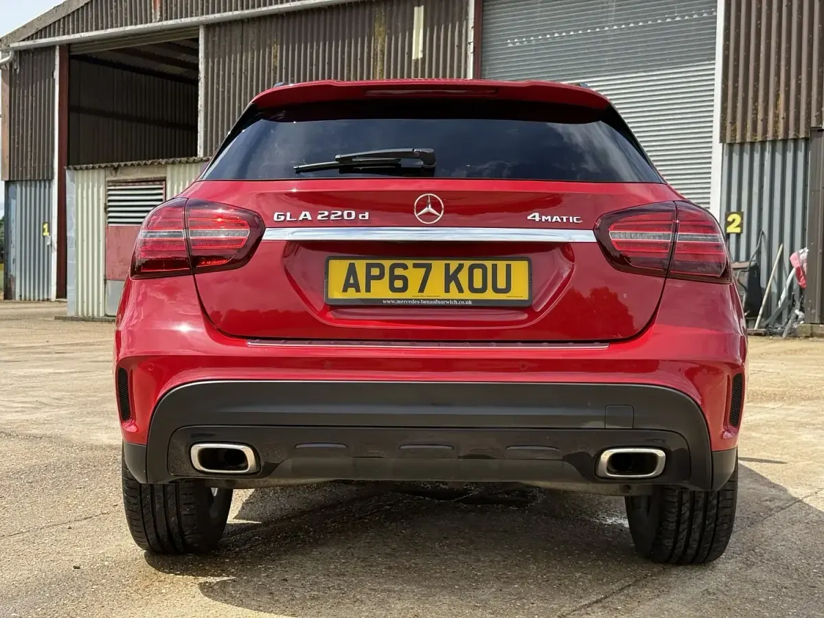 Used Mercedes GLA220 AMG line 2018 Red SUV