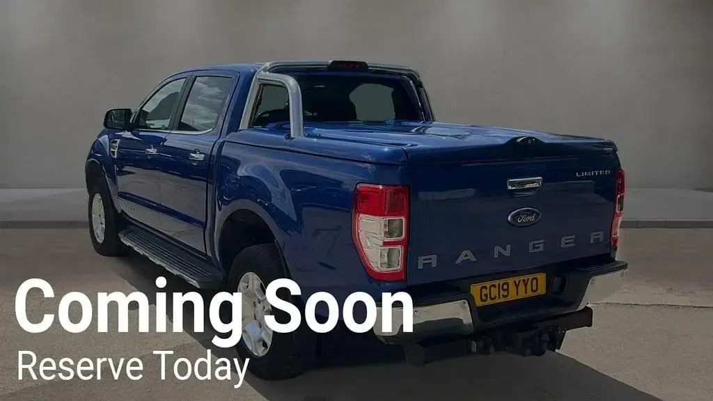 Used Ford Ranger Limited 2019 Blue Pickup