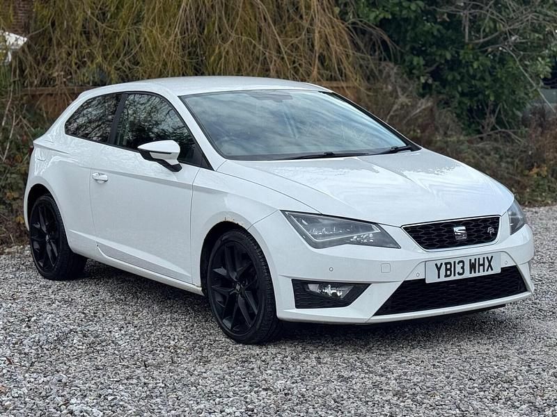 Used Seat Leon FR 2013 White Hatchback