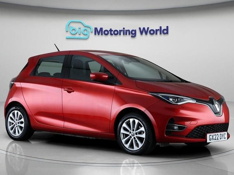 Red Used 2022 Renault Zoe Iconic Hatchback | £10,000 (Good price) - Image 1/4