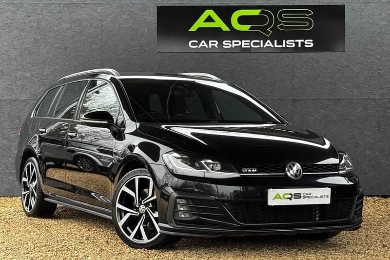Used VW Golf VII GTD 184 HP (135 kW) 2019 Black Estate