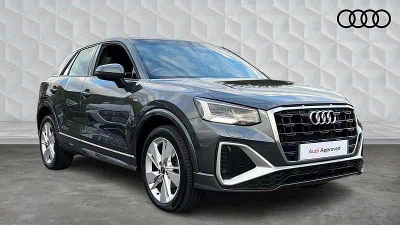 Grey Used 2023 Audi Q2 S-Line SUV | £24,699 (Fair price) - Image 1/4