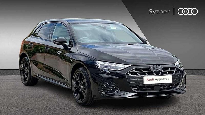 Black Used 2025 Audi A3 e-tron Black Edition Hatchback | £34,500 - Image 1/4