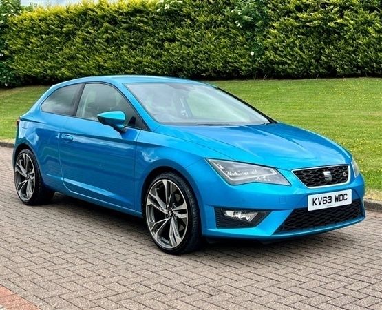 Blue Used 2013 Seat Leon FR Sport Coupe | £7,250 (Fair price) - Image 1/1