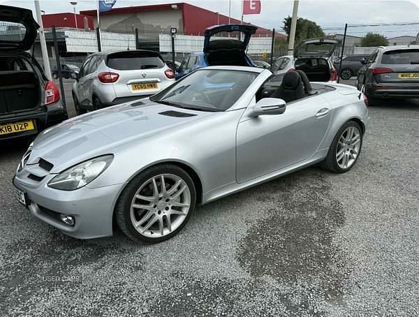 Silver Used 2009 Mercedes SLK200 Cabriolet | £4,995 (Fair price) - Image 1/2
