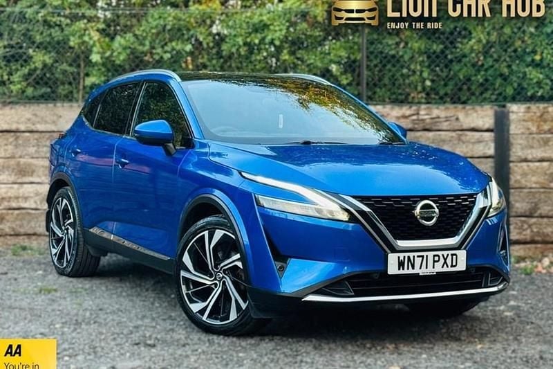 Blue Used 2021 Nissan Qashqai Tekna+ SUV | £19,995 (Expensive) - Image 1/1