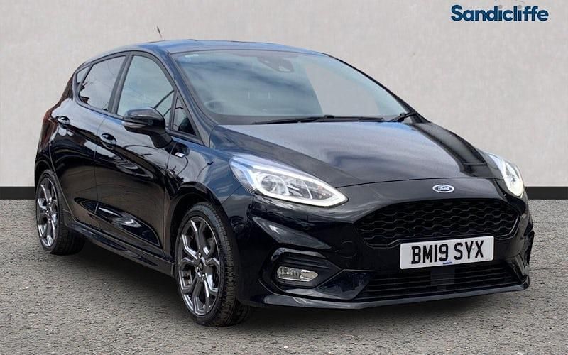 Used Ford Fiesta ST-Line 101 HP (74 kW) 2019 Black Hatchback