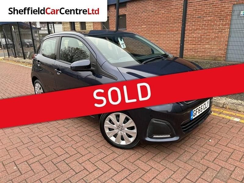 Blue Used 2015 Peugeot 108 Active Hatchback | £4,995 (Good price) - Image 1/3